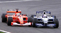 Juan overtakes Schumi
