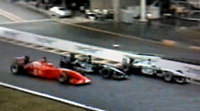 David overtakes Schumi