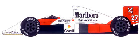 McLaren Honda MP4/5B