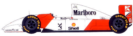 McLaren Ford MP4/8